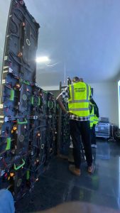 Routine maintenance check for LED screens usage mistakes by LED Expess team