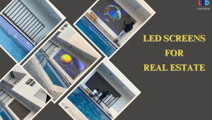 Led screen for real estate developers by LED Express