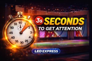 The 3-second rule. Grab attention fast