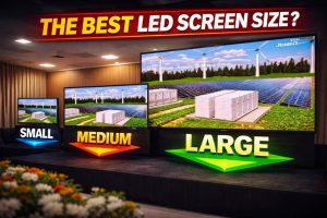 Best LED screen size for you